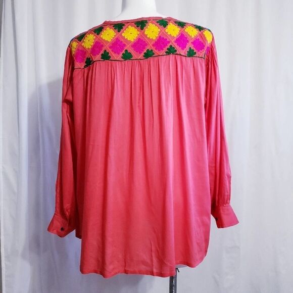 Anu coral oversized lightweight top - Picture 4 of 6